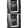 Carbon Fiber Headlight Switch and Air Vent Trim for Dodge RAM 1500 2500 3500 2013-2018,Dashboard Light Control Panel & AC Outlet Frame Sticker