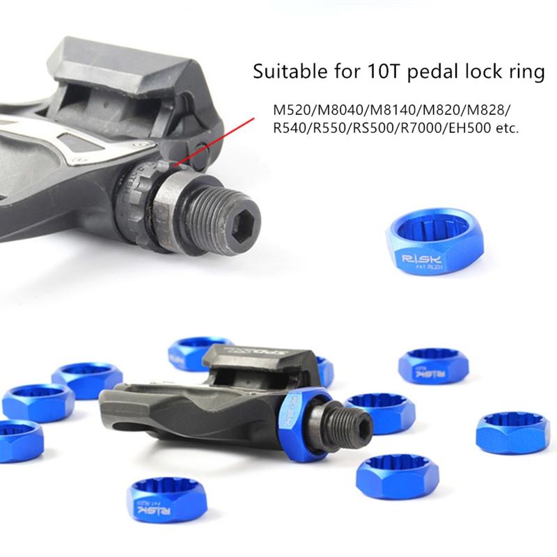 10T Pedal Removal Tool Mountain Road Bicycle Self-Locking Pedal Axle Installation Socket Bike Cycling Accessories