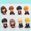 Adorable Harry Potter Shoulder To Shoulder Sleep Series Q Version Pvc Toy Figure Collection