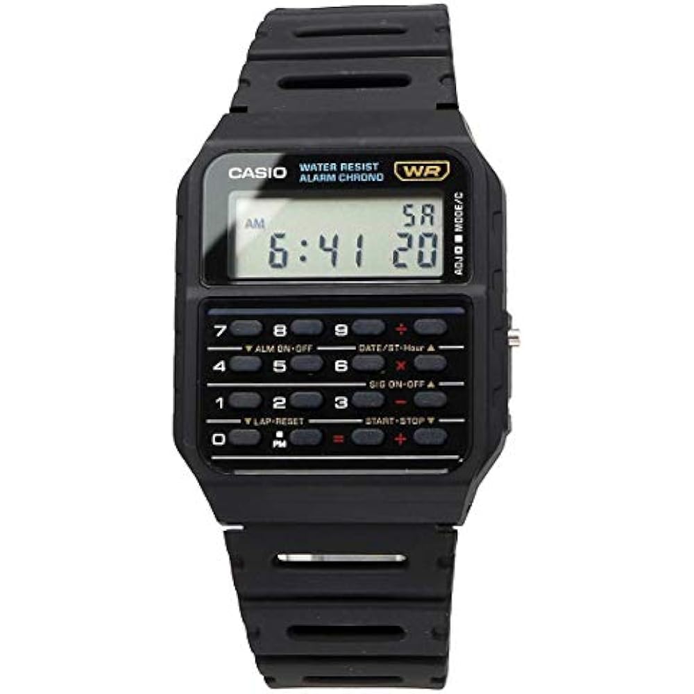 [Casio] CASIO Watch, Calculator Watch with Calculator Function, CA-53W-1Z, No Cosmetic Case, Simp...