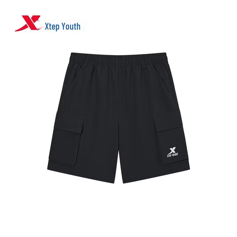 Xtep Youth Boys Quick-Dry Summer Sport Shorts 165