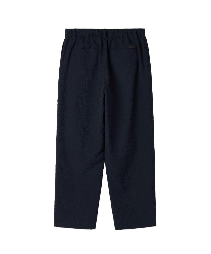 BROMPTON LONDON Seersucker Banding Trousers - D/Navy (P262Mpt180)