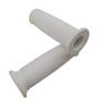 Karun Motorcycle Rubber Hand Grip Motocross Refit Handlebar Grip (White)