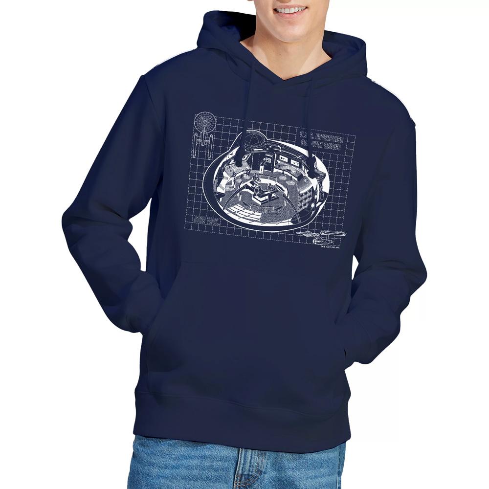 STAR TREK Men's Bridge Print Hoodie