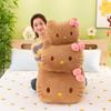 Hello Kitty Big Head Cushion - Cute Cat Plush Backrest Pillow for Girls