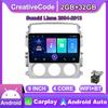9 inç Android Araba Radyo Carplay Suzuki Liana 2004-2013 Araba Multimedya Video Oynatıcı GPS Navigasyon WIFI 2 + 32 GB