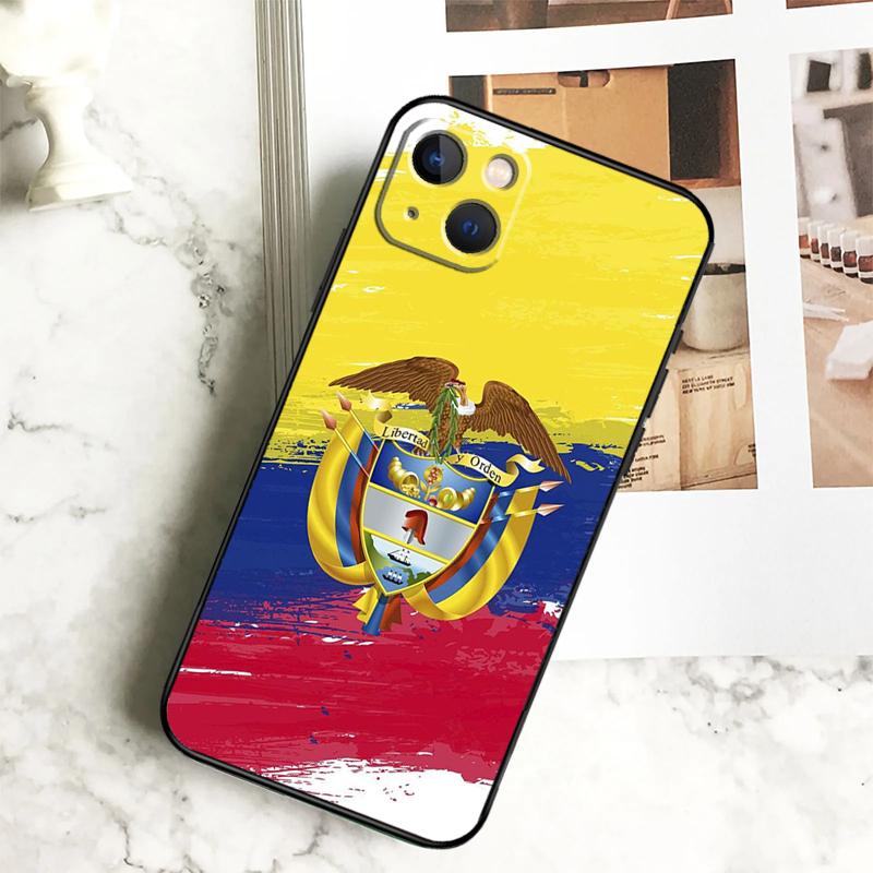 Ecuador Flag Phone Case For iPhone 15 16 14 Plus 13 12 Mini 11 Pro Max X XR XS Max 7 8 Back Cover