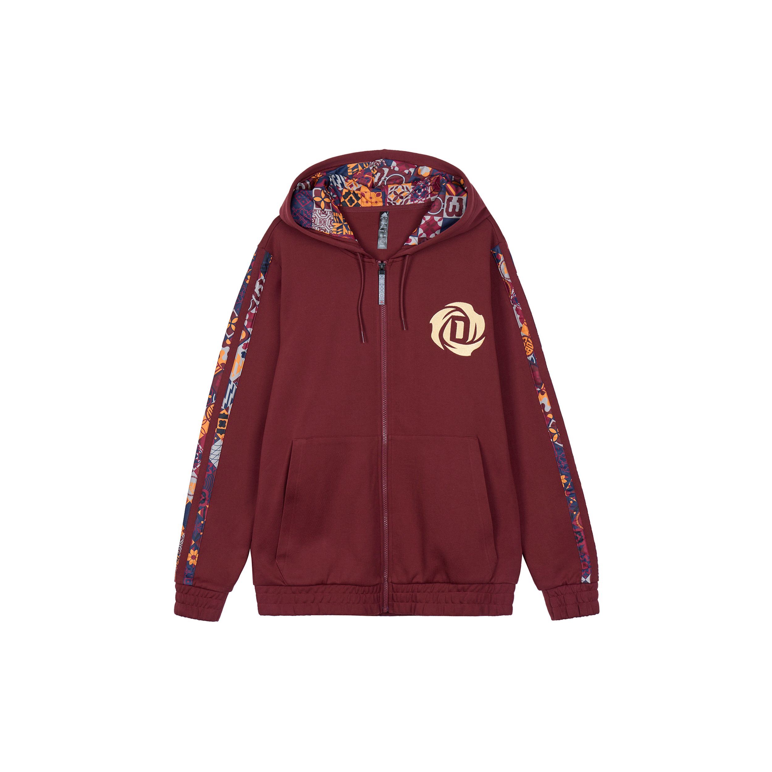 

Adidas Новогодняя Баскетбольная Куртка с Капюшоном Мужская Верхняя Одежда Коричневый Красный HD7932 M