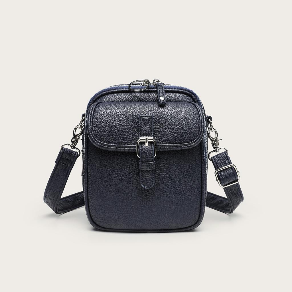 Unisex messenger bag storage bag casual shoulder bag messenger bag mobile phone bag for