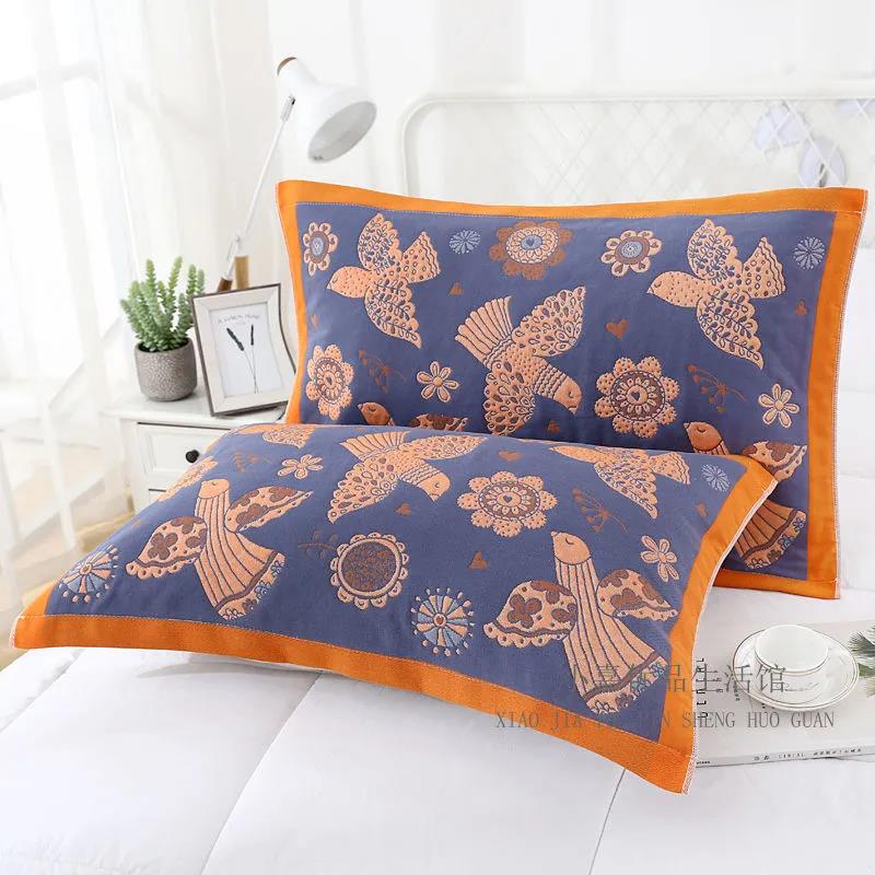 Dvoudílný povlak na polštář Povlak na polštář s bohémským potiskem Domácí Vysoce kvalitní Hrubá Šifrovaná Ručník na polštář