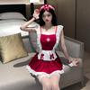 Glamorous Erotic Maid Lingerie & Seductive Nurse Christmas Costume