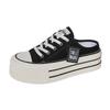 New Thick Slippers Fashion Casual Women Sandals Canvas Bottom Heightening Shoes Female Indoor Women Chunky Sneaker