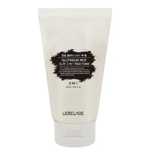 [LEBELAGE] Glutinous Rice Clay 2-in-1 Pack & Foam 120ml / 4 Types