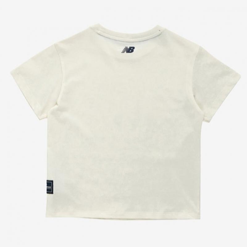 New Balance Half Club  Kids Essential Woven Short Sleeve Set Up Nk9ye1105u 64 Short Sleeve Tee