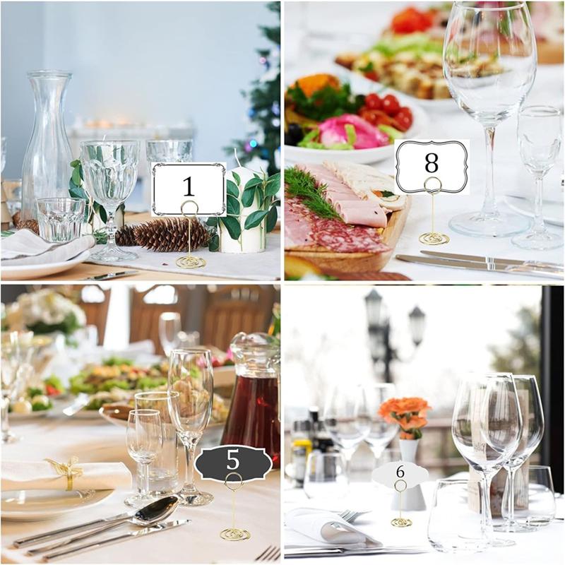 Good-Table Number Stand Restaurant Sign Stand, Family Photo Display Stand Suitable For Weddings, Graduation Ceremonies,