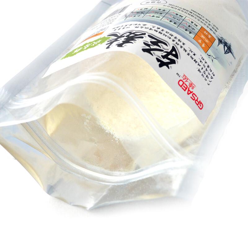 Grå Lys Klid Fiskebait Pulver