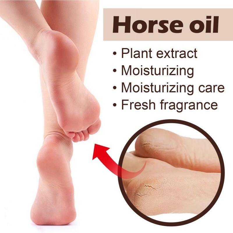 Eelhoe Horse Oil Foot Cream Hydrating And Nourishing Moisturizer For Dry Cracked Skin