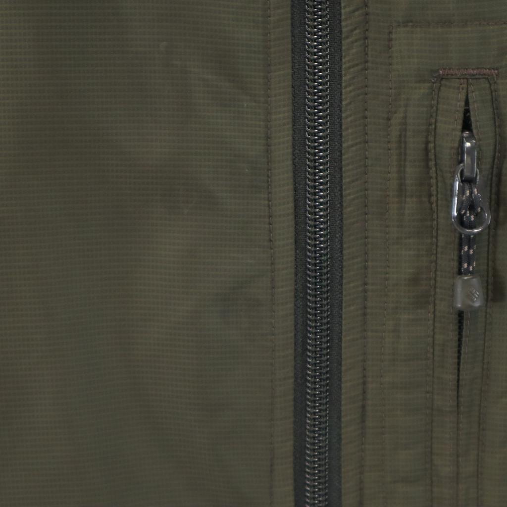 Columbia Windbreaker XL Khaki Outdoors Men's Used