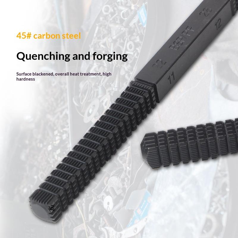 Thread Repair File Metric Thread Restoration Repair File Cleans Damaged Threads 0.75-3 Mm Pitch Metal Hardware Diy Hand Tools