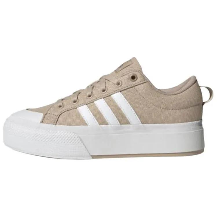 Adidas Womens Bravada 2.0 Platform 'Clay Brown' (women's sizes) Clay Brown / Cloud White / Cyber Metallic Skate Shoes JI1798