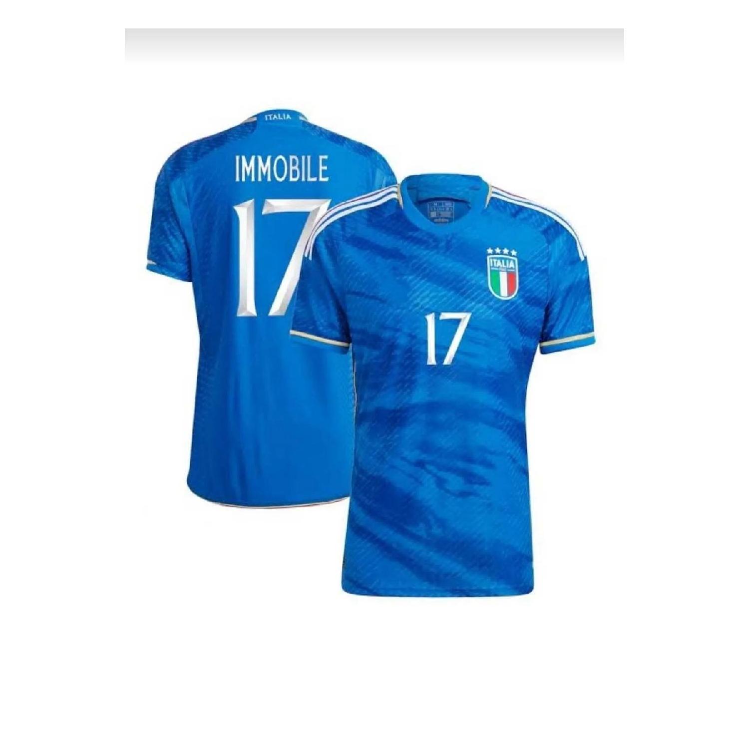 

New Season Italy National Team Immobile Home Jersey S синий