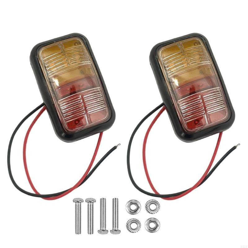 2025 New LED Space Marker Lights 12V to 24V Energy Efficient Side Lamp for Trucks Trailers