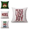 Classic Merry Christmas Xmas Gift Designed Throw Pillow Case Cover Cushion 18 X 18 Inch Ideal For Holiday Cheer And Comfort