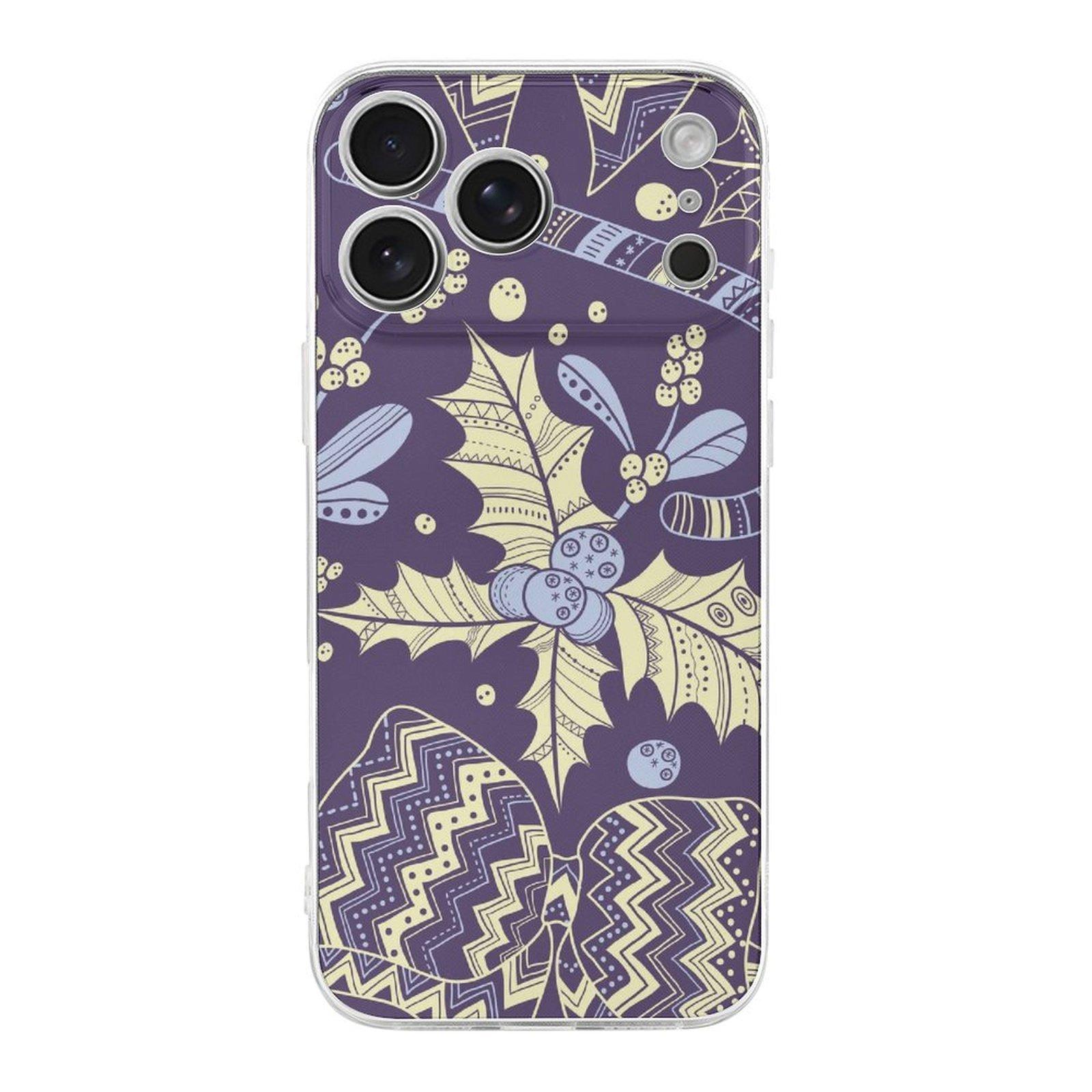 

1 Pack For Iphone 17/17Air/17Pro/17ProMax Ultra Thin TPU Shockproof Protective Case With Camera Bezel And Smooth Button Press IPHONE-17ProMax белый