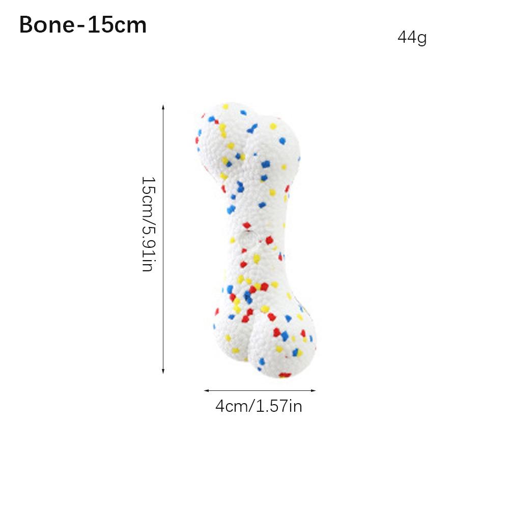 

ETPU стержень для скрежета зубами собаки устойчив к укусам метательные летающие игрушки игрушка для собак Bone-15cm