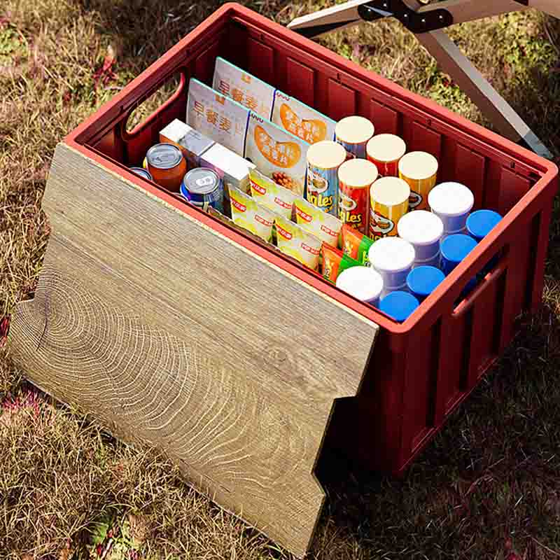 42*28*22CM Multi-functional Storage Box Large Capacity Foldable Storage Box for Outdoor Camping Sundries Organizer Car Trunk Box