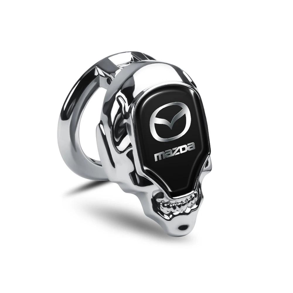 2025 Hot Car Engine One-button Start Button Protective Cover Decorative Accessorie For Mazda 3 2 6 Axela CX5 CX3 CX4 Atenza Demi