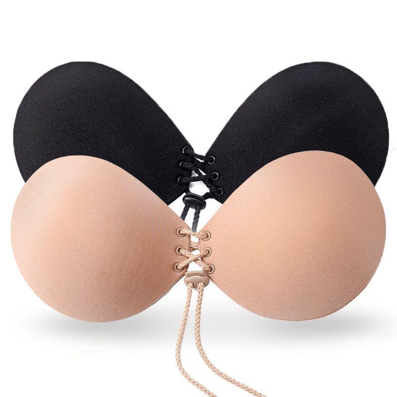 Reggiseno Invisibile di Lusso per Donna con Caratteristiche Super Push Up e Design Senza Spalline
