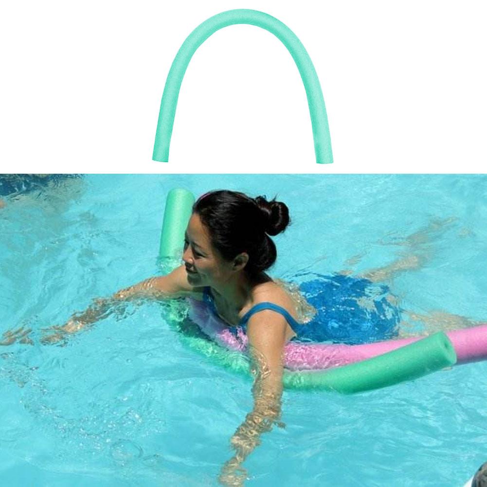 2PCS Swimming Pool Noodle Stick EPE Buoyancy Stick Swim Aid Foam Stick Colorful Solid Foam Water Floating Aid Pool Accessorie