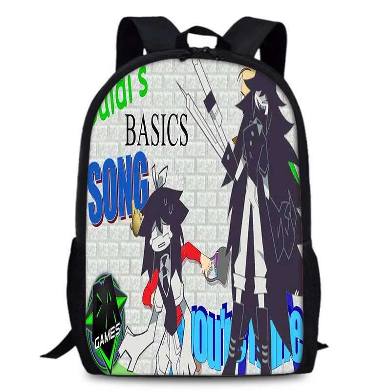 Durable Oxford Fabric School Backpack Unisex Miss Circle Cross-border Trendy Design