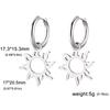 Cazador Cute Flower Drop Earrings for Women 2026 Trending Gold Color Stainless Steel New In Earrings Party Wedding Jewelry Gift