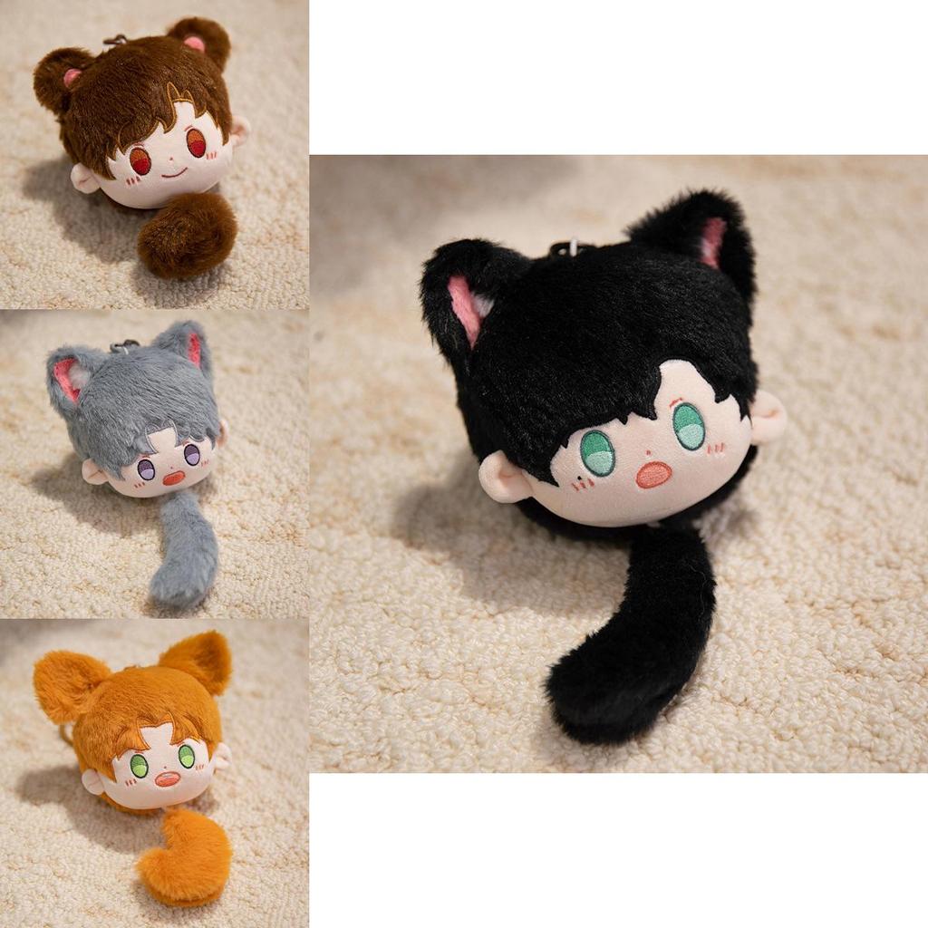 Adorable Light And Night Love Plush Doll Featuring Stylish Xiao Yi Design With Soft Short Fur And Customizable Options For Collectors