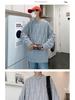 Herren Cardigan im koreanischen Stil mit Kreuzstich: Herbst/Winter Lässiger Strickpullover mit Rundhalsausschnitt, inspiriert von Hongkong.