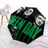 1pc Green Day Automatic Open/Close Umbrella Folding Umbrella, Portable Compact Travel Umbrella, Birthday/Christmas Gift for Men & Women L1110y20