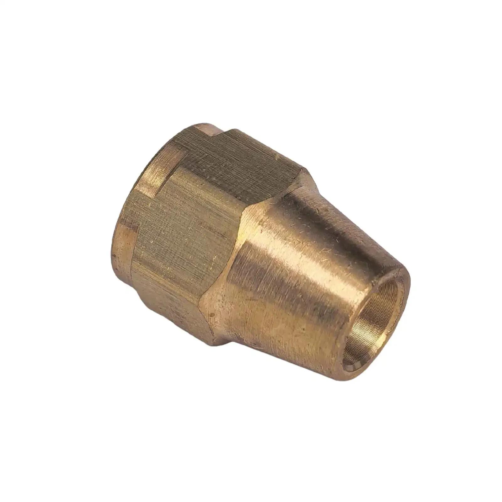 

Fit Tube O/D 3/16 1/4 5/16 3/8 1/2 5/8 3/4 Brass SAE Flare Nut Female UNF Thread Connector Air Tool Fitting (Brass,8mm M14x1.5 (3pcs)) латунний