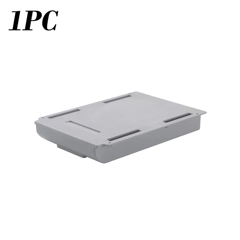 Самоклеящийся лоток для карандашей под ящиком стола ящик для хранения скрытый органайзер для канцелярских принадлежностей подставка для ручек органайзер для офиса и дома 2980₽