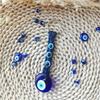 Boho Evil Eye Pendant Handmade Macrame Turkish Nazar Charm Cotton Tassel Bag Hanger Car Ornament Home Decor Gift