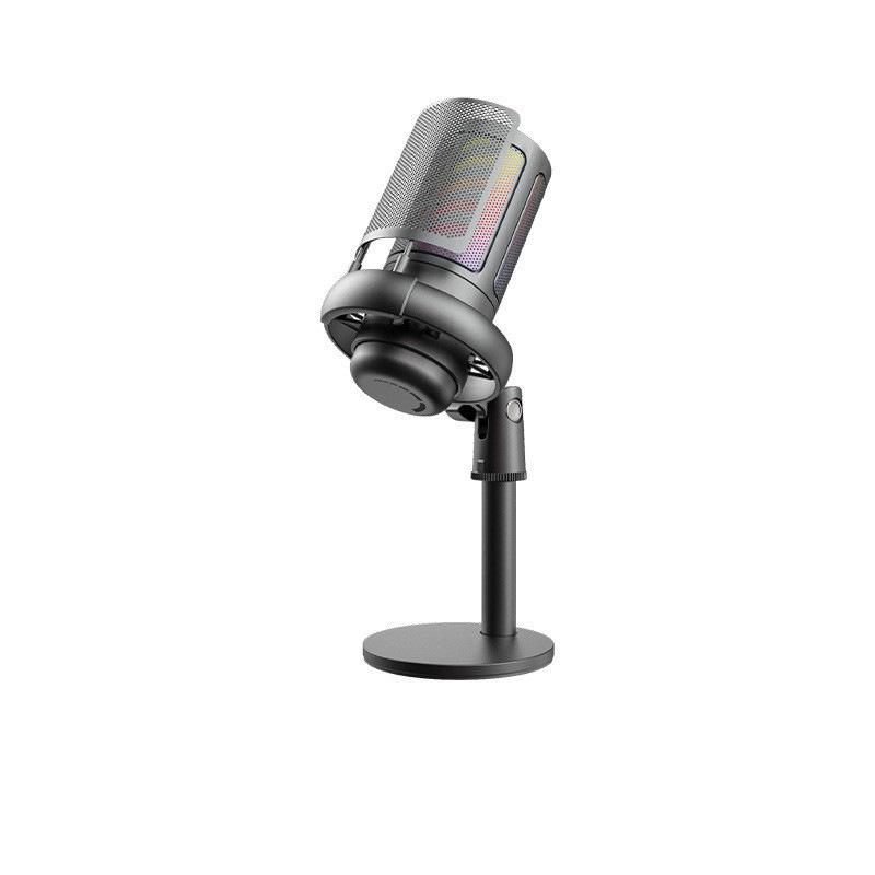 RGB USB Desktop Microphone for Live Streaming and Recording