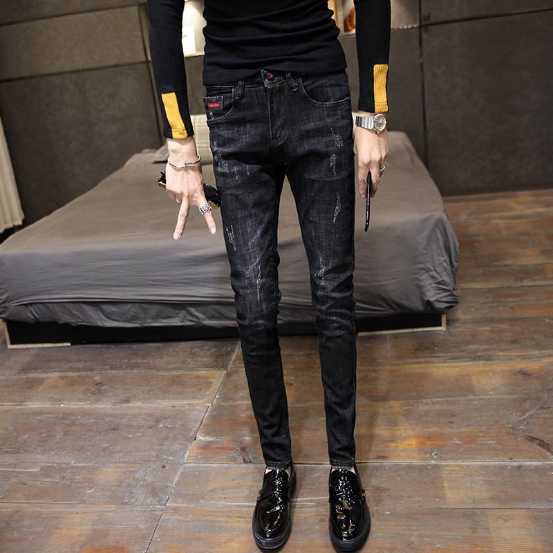 Trendy Slim-Fit Men's Skinny Jeans - Autumn Edition