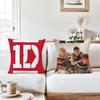 Musikgruppe O-One D-Direction Kissenbezug Bürokissen Geeignet für Sofa Auto Schlafzimmer Dekorative Kissenhülle