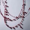 Personality Red Blood Drop Clavicle Chain Crystal Irregular Blood Necklace Dripping Blood Chokers Wedding Jewelry Gift