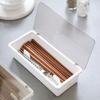 Plastic Utensils Drawer Organizer Drainage Cutlery Storage Box Chopstick Box  Utensil Holder