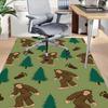 1PC Bigfoot Forest Extra Large Non-Slip Floor Carpet, Office, Family, Bedroom, Studio Large Area Rug,Longlasting Material-J0325