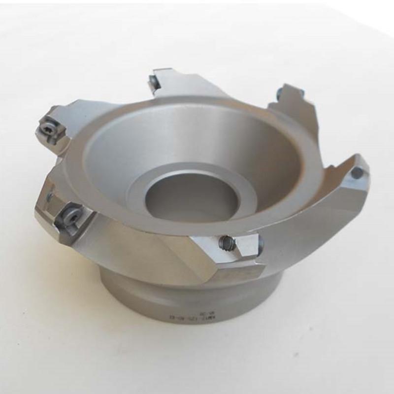 SMEETU TAP400R Face Milling Cutter Head for APMT1604 Inserts, CNC Right Angle