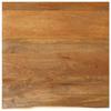 VidaXL Tabletop with Live Edge 60x60x2.5 Cm Solid Mango Wood 370546