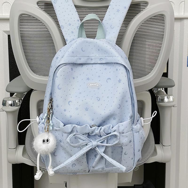 Schoolbag Japanese ins style schoolbag for female niche students Simple and cute girl backpack for junior high school girls Small fresh backpack